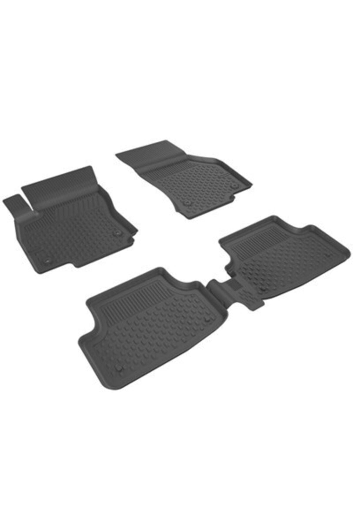 Sahler Volkswagen Golf 7 2013-2020 Uyumlu 4.5D Havuzlu Siyah Oto Paspas Takımı - KolayOto