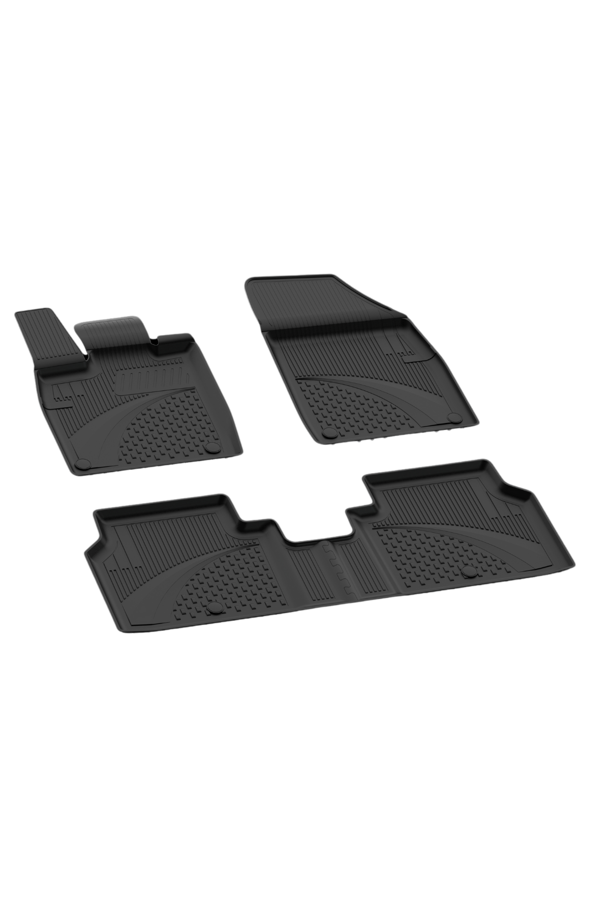 Sahler Volkswagen ID.5 2022+ Uyumlu 4.5D Havuzlu Siyah Oto Paspas Takımı - KolayOto