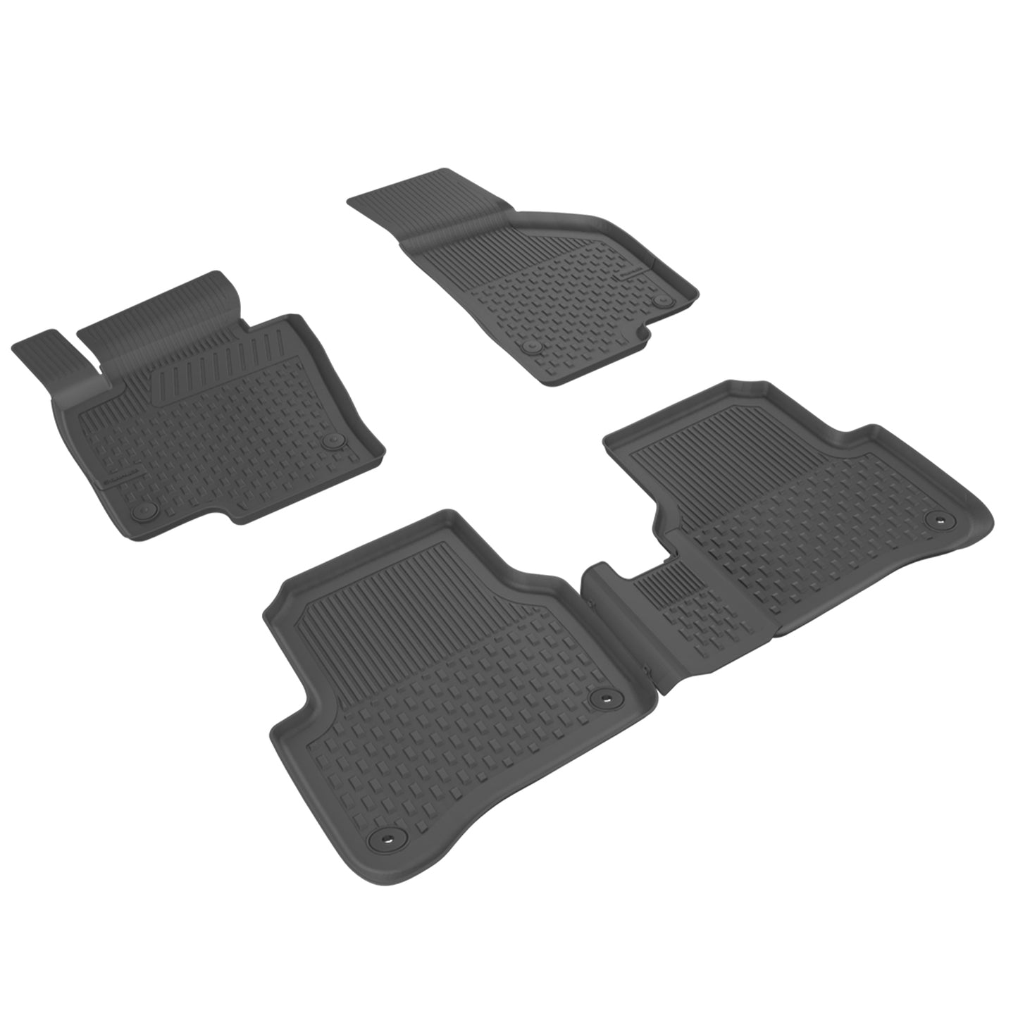 Sahler Volkswagen Passat CC 2008-2015 Uyumlu 4.5D Havuzlu Siyah Oto Paspas Takımı - KolayOto