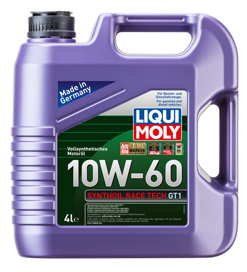 Liqui Moly Synthoil Race Tech GT1 10W60 Motor Yağı (4 Litre) - 7535 - KolayOto