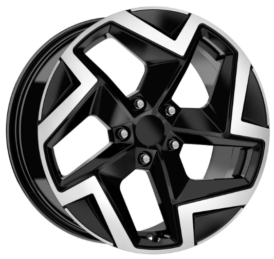 R1 Wheels 18 inç 5*112 ET40 Parlak Siyah Jant Takımı (J-3239) - KolayOto