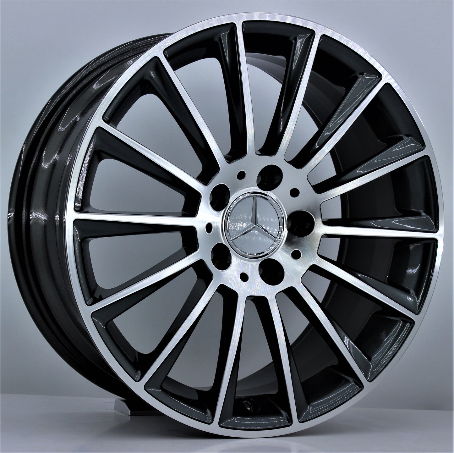 R1 Wheels 20 inç 5*112 ET48 Füme Jant Takımı (J-1314) - KolayOto