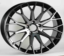 R1 Wheels 19 inç 5*112 ET45 Parlak Siyah Jant Takımı (J-4333)