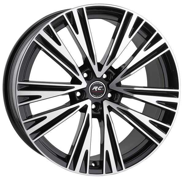 R1 Wheels 17 inç 5*112 ET35 Siyah Jant Takımı (J-3474) - KolayOto