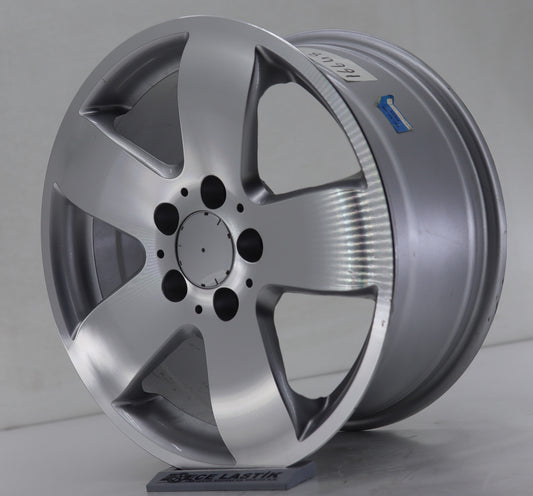 R1 Wheels 16 inç 5*112 ET35 Metalik Gri Jant Takımı (J-2034) - KolayOto