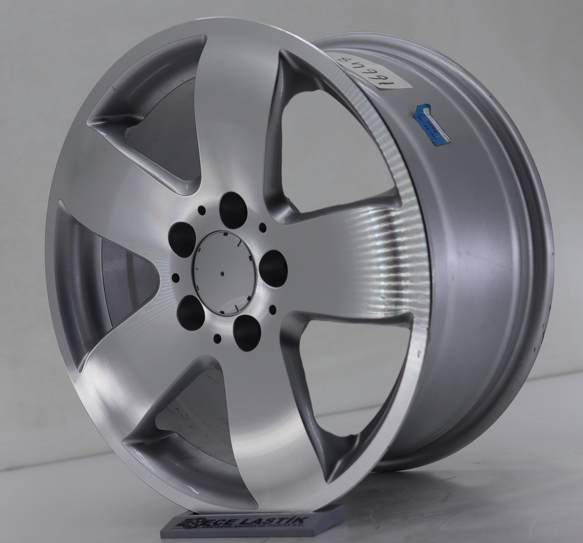 R1 Wheels 16 inç 5*112 ET35 Metalik Gri Jant Takımı (J-2034) - KolayOto