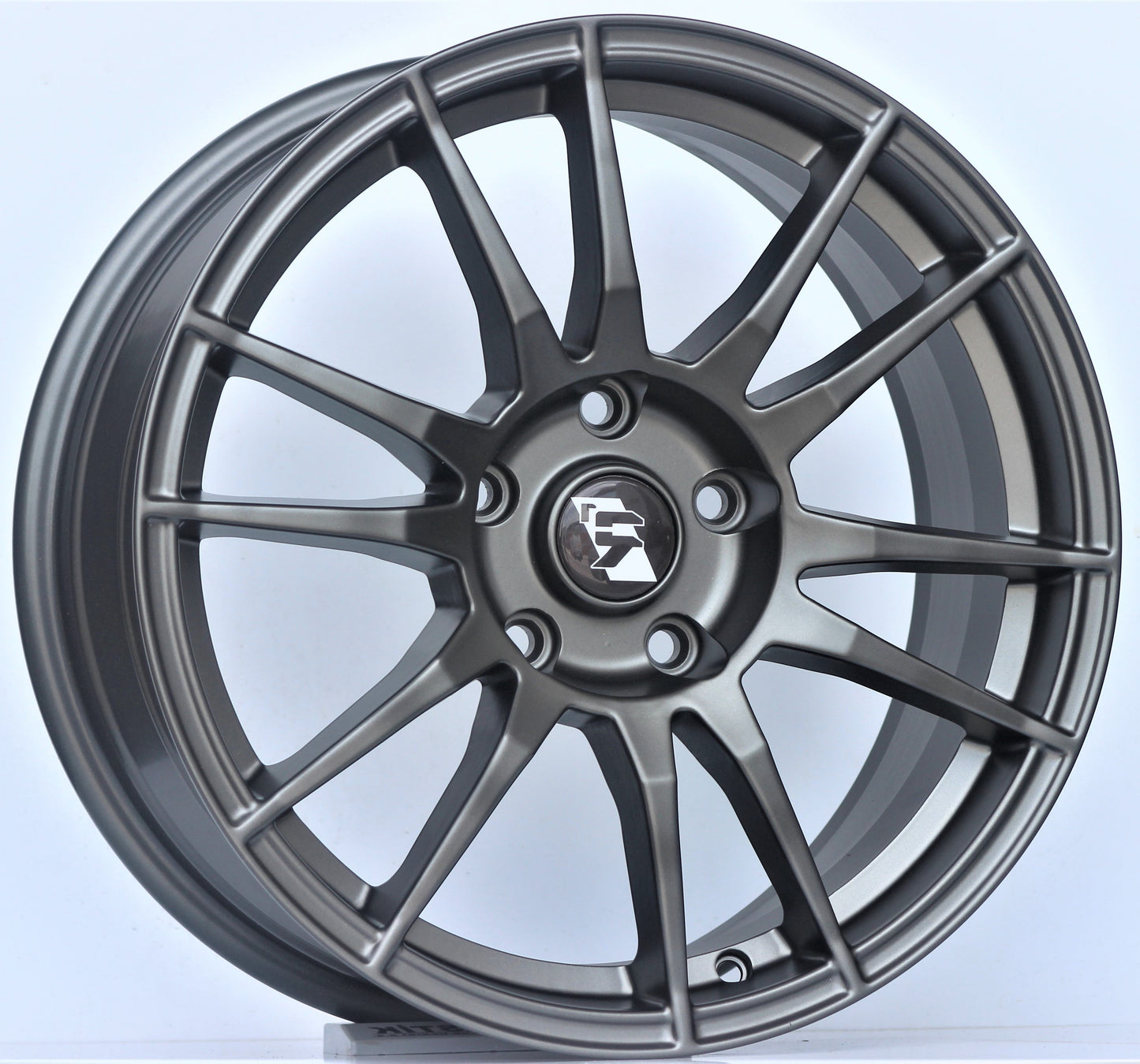 R1 Wheels 17 inç 5*120 ET35 Mat Füme Jant Takımı (J-1394) - KolayOto