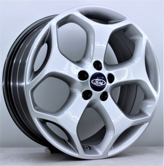 R1 Wheels 18 inç 5*108 ET53 Metalik Gri Jant Takımı (J-268) - KolayOto