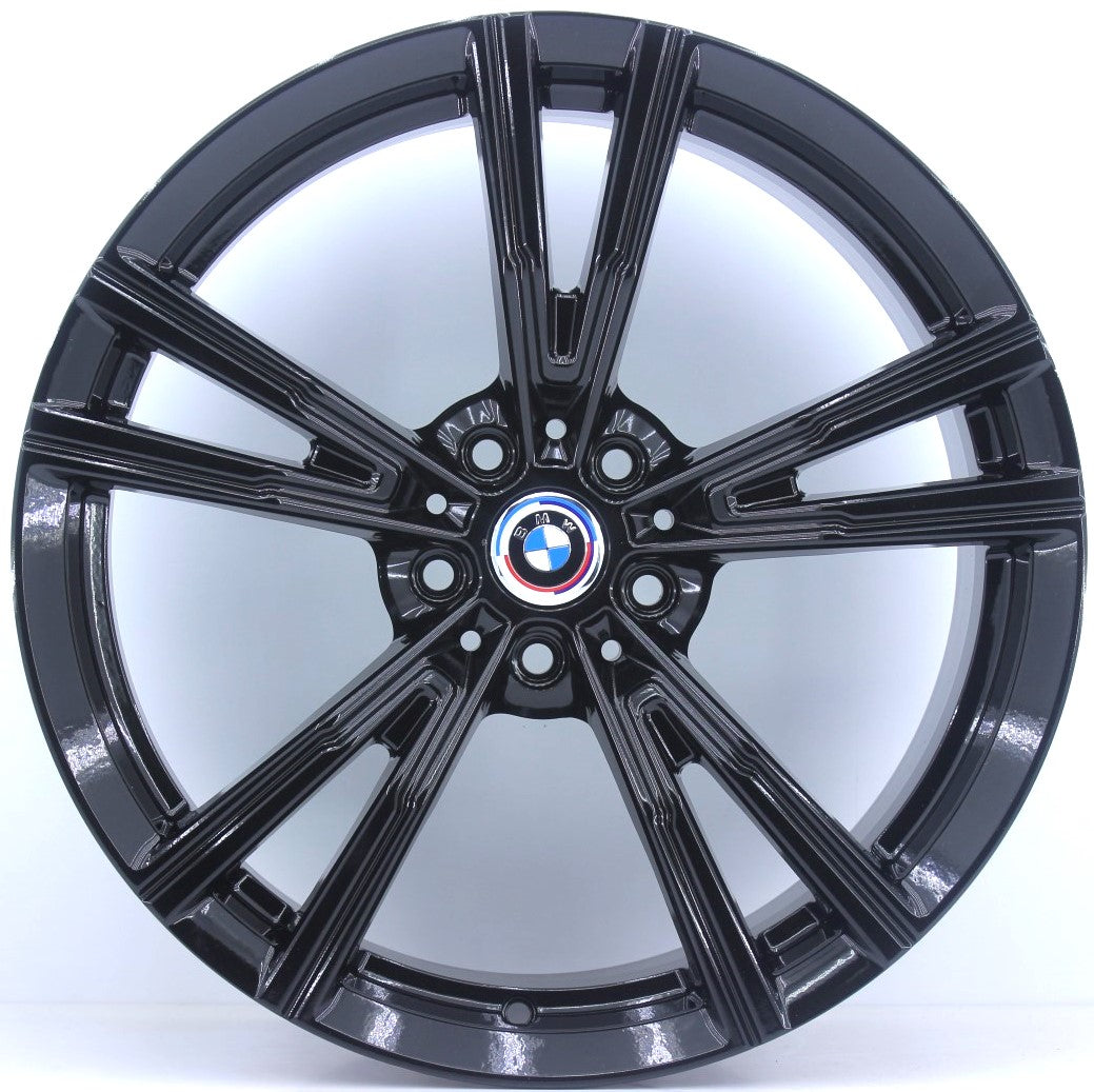 R1 Wheels 19 inç 5*120 ET40 Siyah Jant Takımı (J-1387) - KolayOto