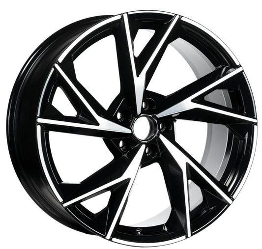 R1 Wheels 20 inç 5*108 ET40 Siyah Jant Takımı (J-594) - KolayOto