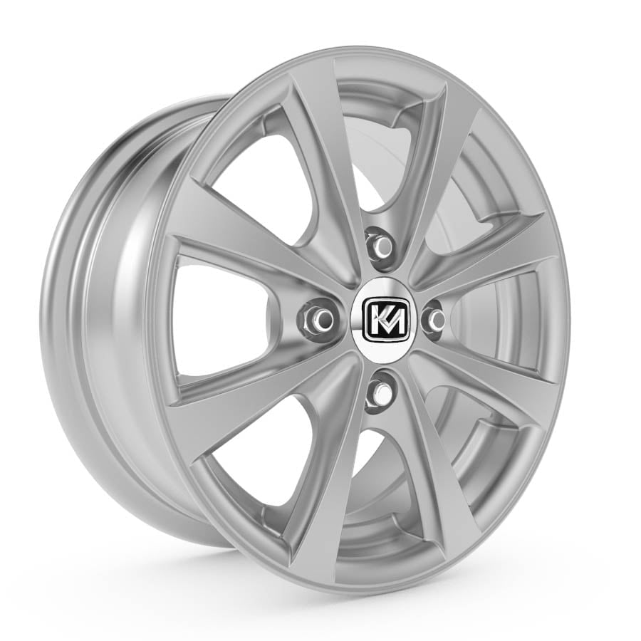 R1 Wheels 13 inç 4*100 ET28 Metalik Gri Jant Takımı (2335) - KolayOto