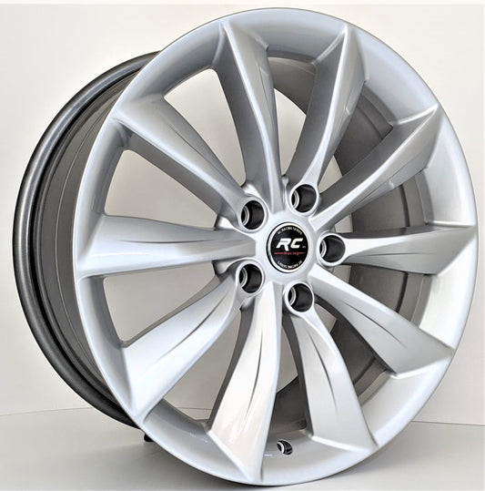 R1 Wheels 19 inç 5*114.3 ET38 Metalik Gri Jant Takımı (J-1107) - KolayOto