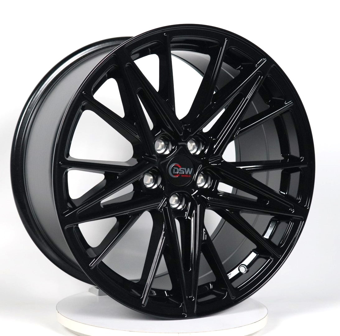 R1 Wheels 19 inç 5*114.3 ET33 Siyah Jant Takımı (J-2819) - KolayOto