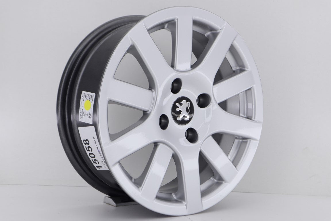 R1 Wheels 15 inç 4*108 ET20 Metalik Gri Jant Takımı (J-660) - KolayOto