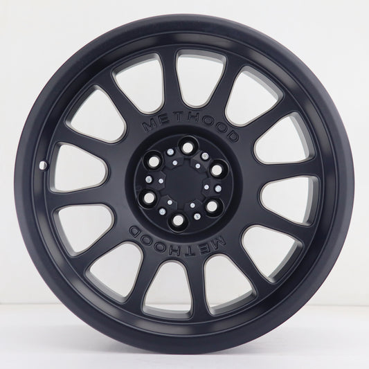 R1 Wheels 17 inç 6*114.3 ET30 Mat Siyah Jant Takımı (J-800) - KolayOto