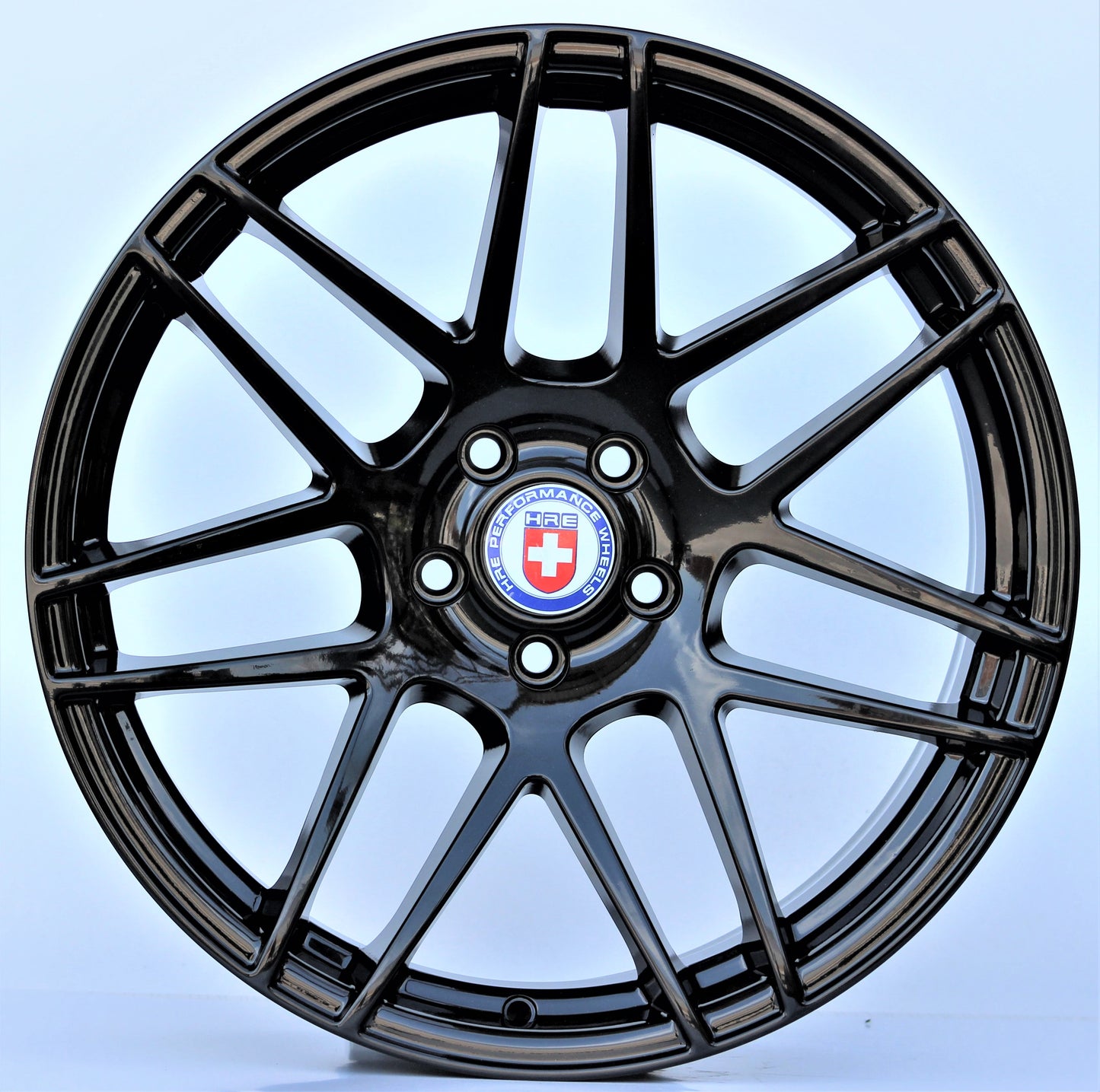 R1 Wheels 19 inç 5*112 ET33 Siyah Jant Takımı (J-2063) - KolayOto