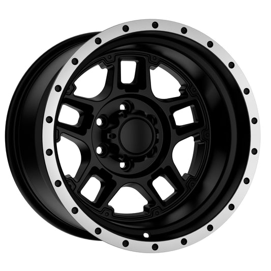 R1 Wheels 16 inç 6*130 ET50 Mat Siyah Jant Takımı (J-4267)
