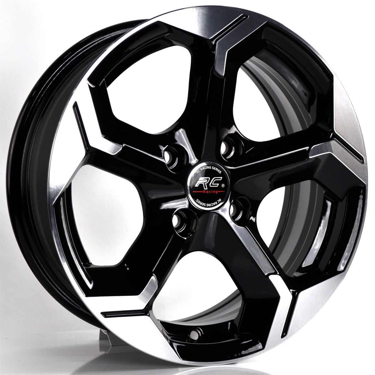 R1 Wheels 15 inç 5*108 ET35 Siyah Jant Takımı (J-3025) - KolayOto