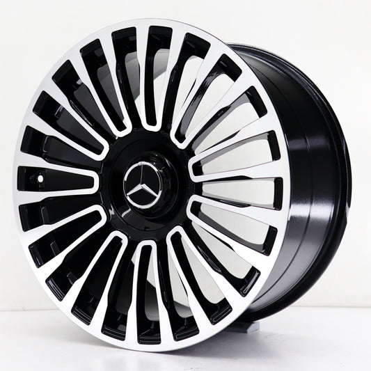 R1 Wheels 18 inç 5*112 ET38 Siyah Jant Takımı (J-742) - KolayOto