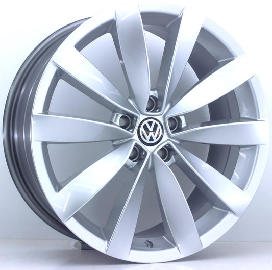 R1 Wheels 18 inç 5*100 ET41 Metalik Gri Jant Takımı (2305) - KolayOto