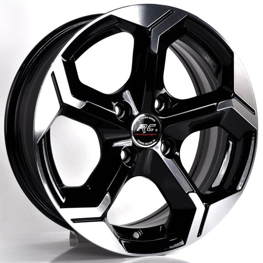 R1 Wheels 15 inç 4*100 ET35 Siyah Jant Takımı (J-3449) - KolayOto