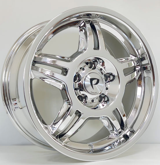 BK 17 inç 5*120 ET41 Krom Jant Takımı (J-3439) - KolayOto