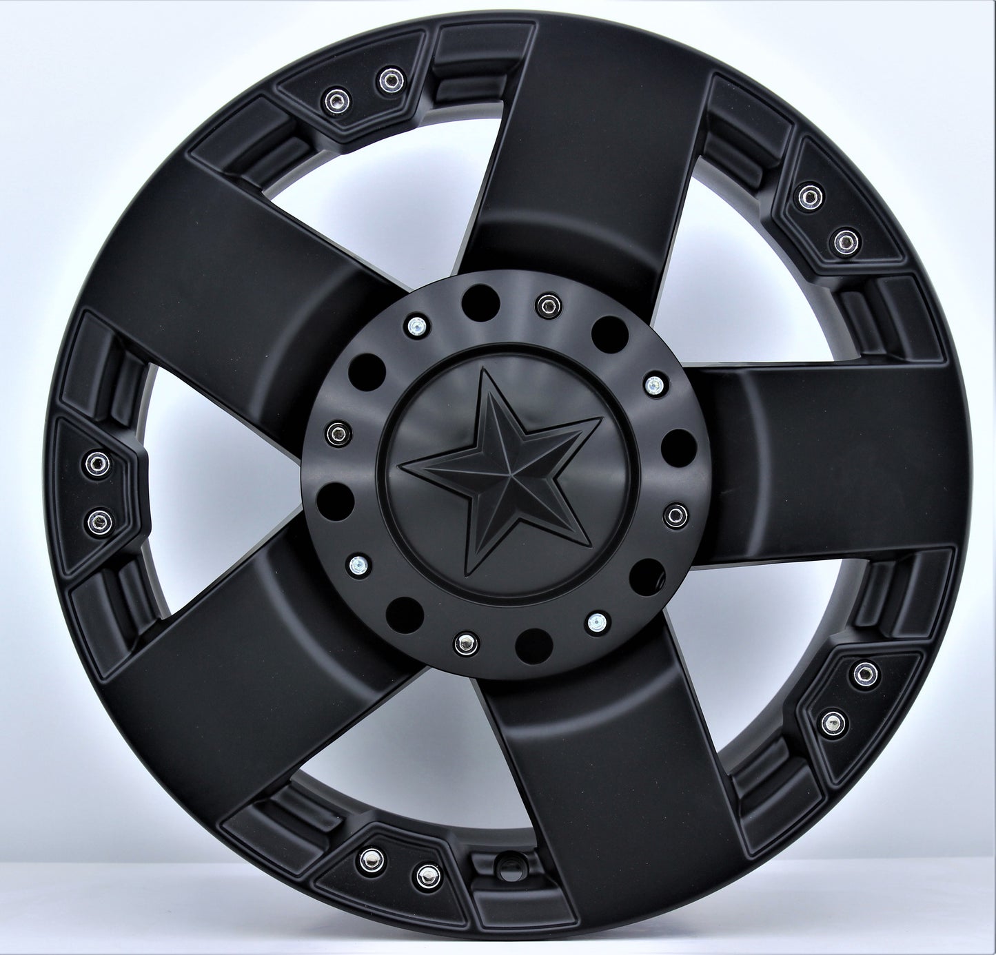 R1 Wheels 18 inç 6*139.7 ET15 Mat Siyah Jant Takımı (J-841) - KolayOto