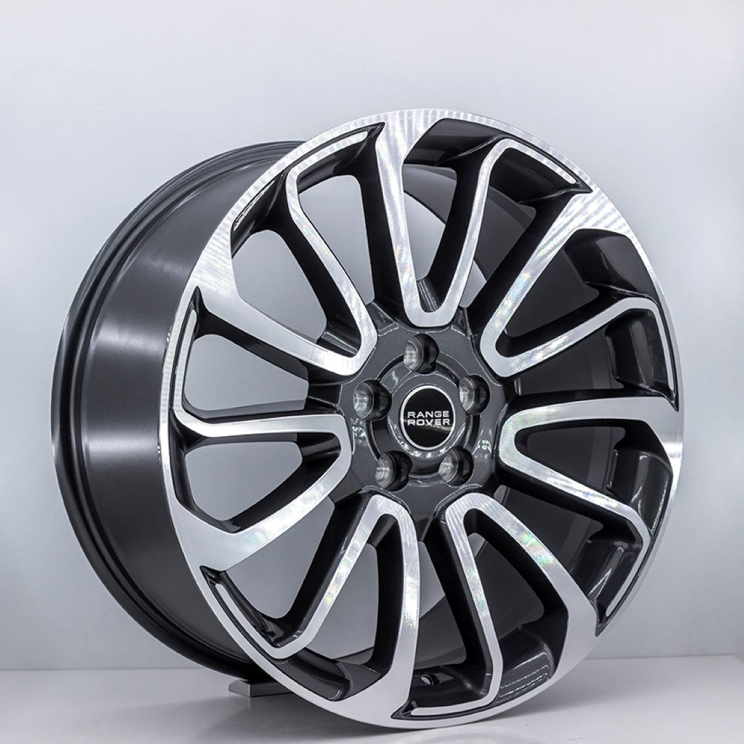 R1 Wheels 21 inç 5*120 ET45 Siyah Jant Takımı (2602) - KolayOto