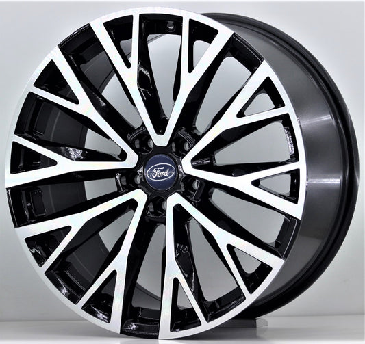 R1 Wheels 19 inç 5*114.3 ET45 Parlak Siyah Jant Takımı (2539) - KolayOto