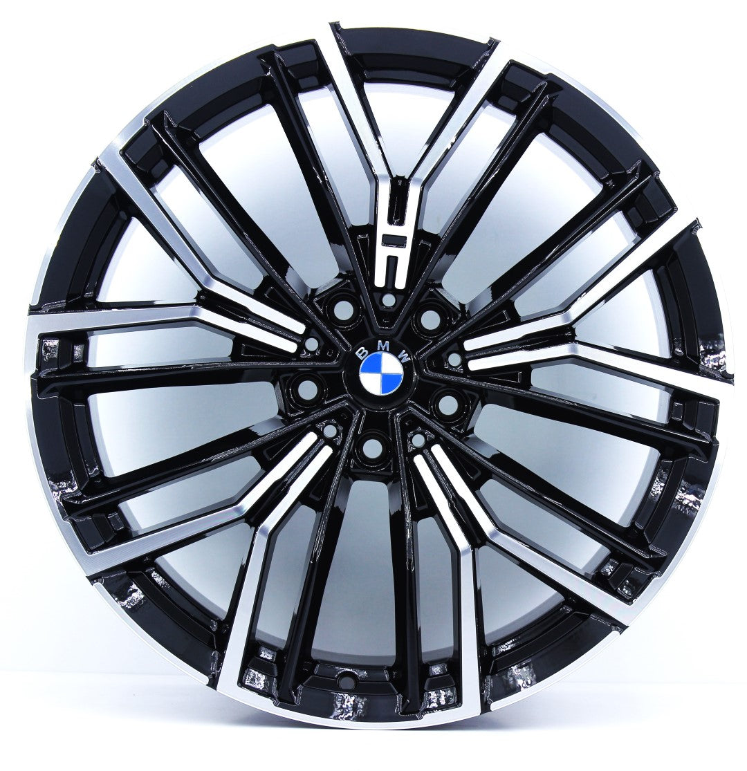 R1 Wheels 20 inç 5*120 ET40 Siyah Jant Takımı (J-591) - KolayOto