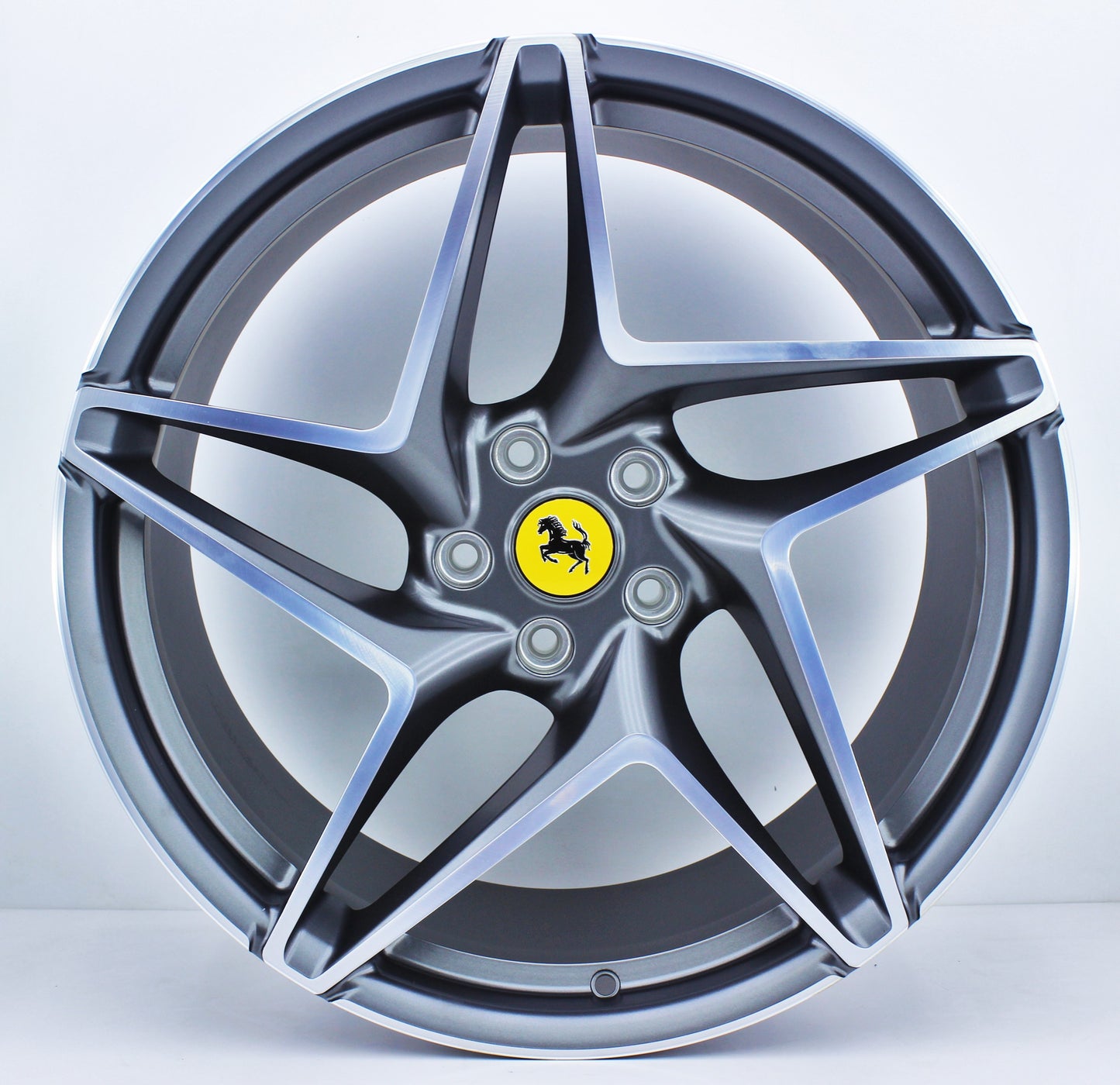 R1 Wheels 20 inç 5*114.3 ET33 Füme Jant Takımı (J-1455) - KolayOto