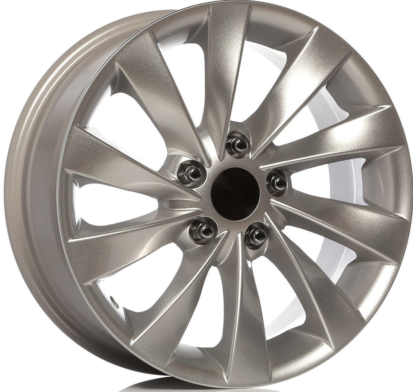 R1 Wheels 16 inç 5*100 ET35 Metalik Gri Jant Takımı (J-1247) - KolayOto