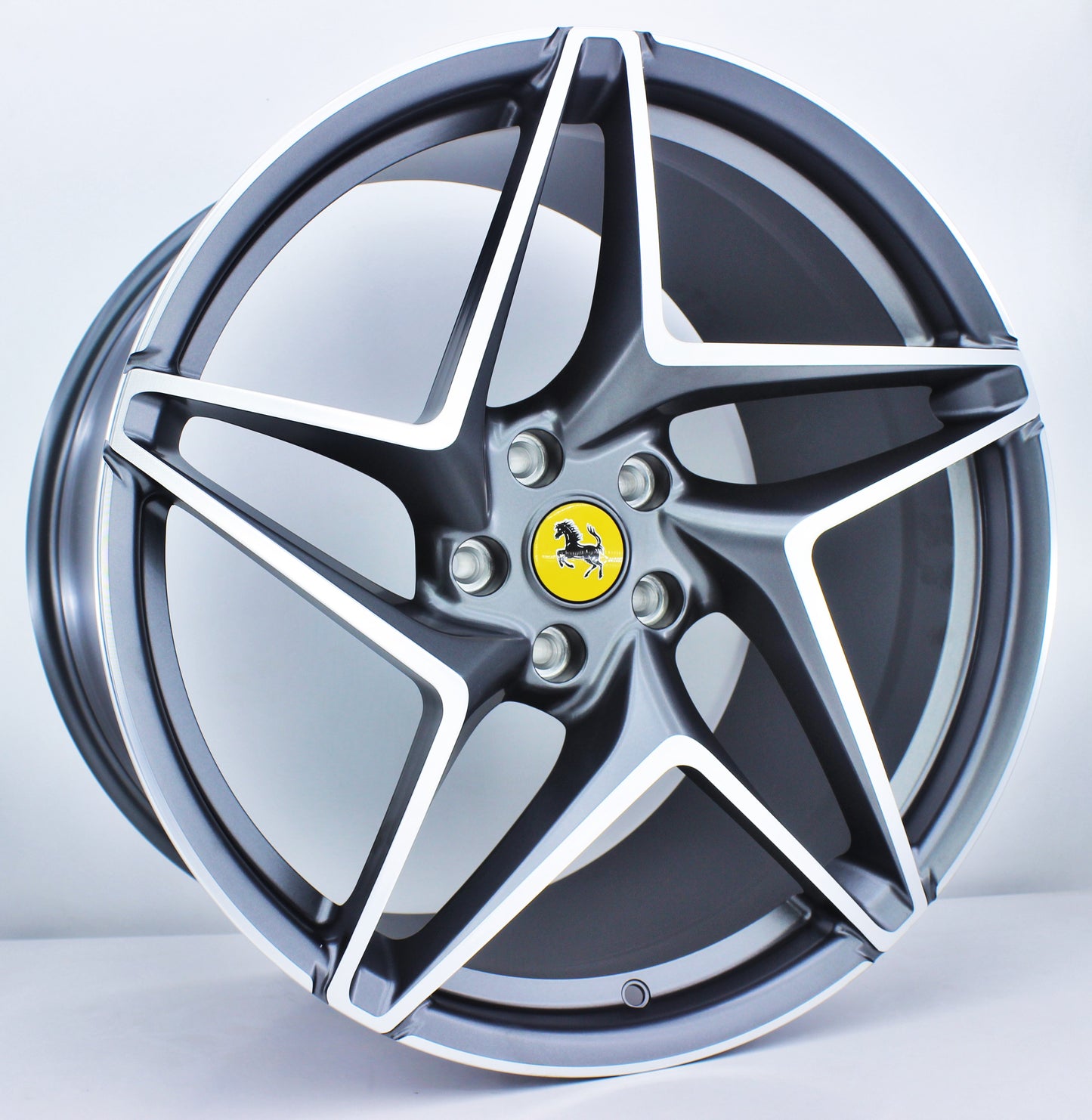 R1 Wheels 20 inç 5*114.3 ET33 Füme Jant Takımı (J-1454) - KolayOto