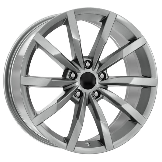 R1 Wheels 18 inç 5*112 ET40 Füme Jant Takımı (J-224) - KolayOto