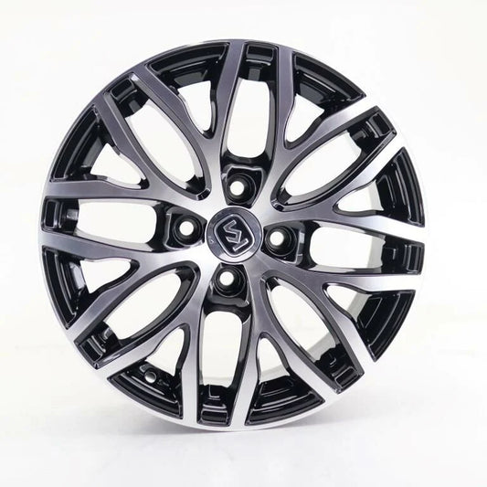 R1 Wheels 15 inç 4*108 ET35 Parlak Siyah Jant Takımı (2275) - KolayOto