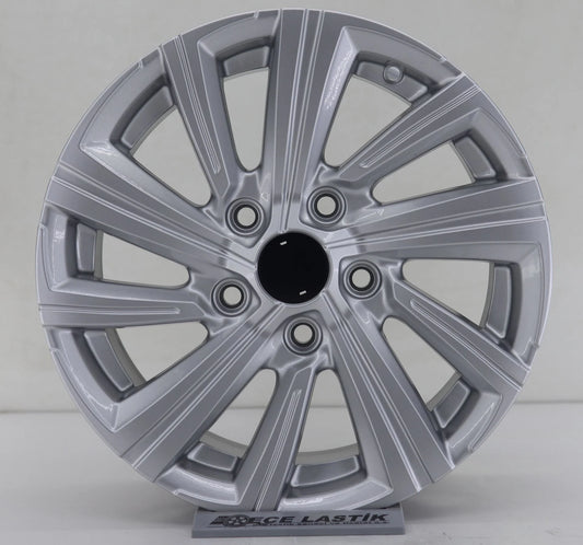 R1 Wheels 15 inç 5*114.3 ET40 Metalik Gri Jant Takımı (2287) - KolayOto