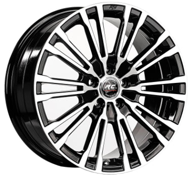 R1 Wheels 18 inç 5*108 ET50 Siyah Jant Takımı (J-2999) - KolayOto