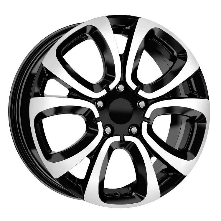 R1 Wheels 16 inç 5*108 ET47 Parlak Siyah Jant Takımı (2334) - KolayOto