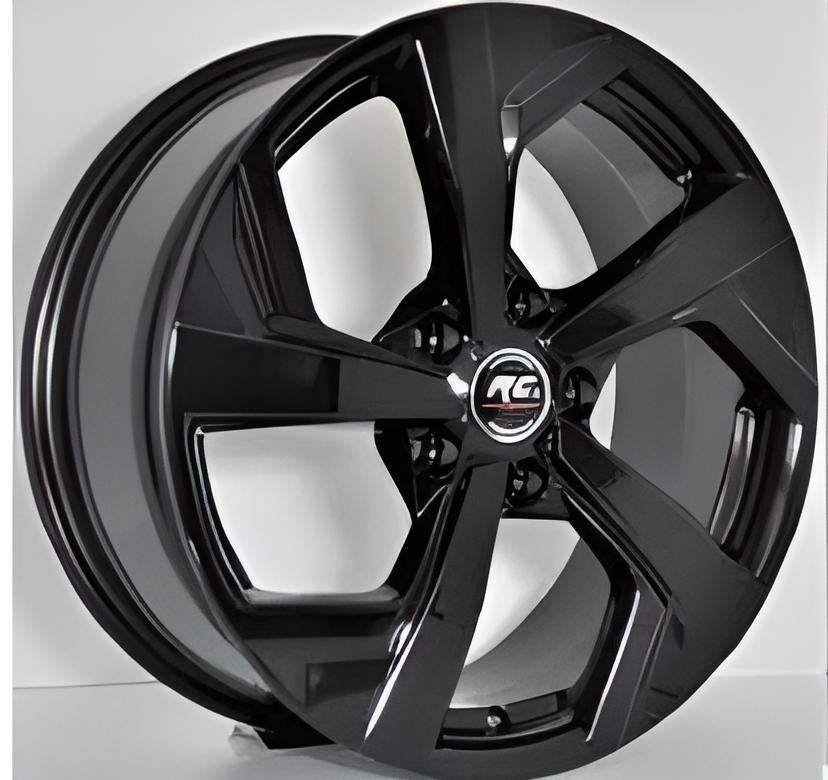 R1 Wheels 17 inç 5*114.3 ET41 Siyah Jant Takımı (J-781) - KolayOto