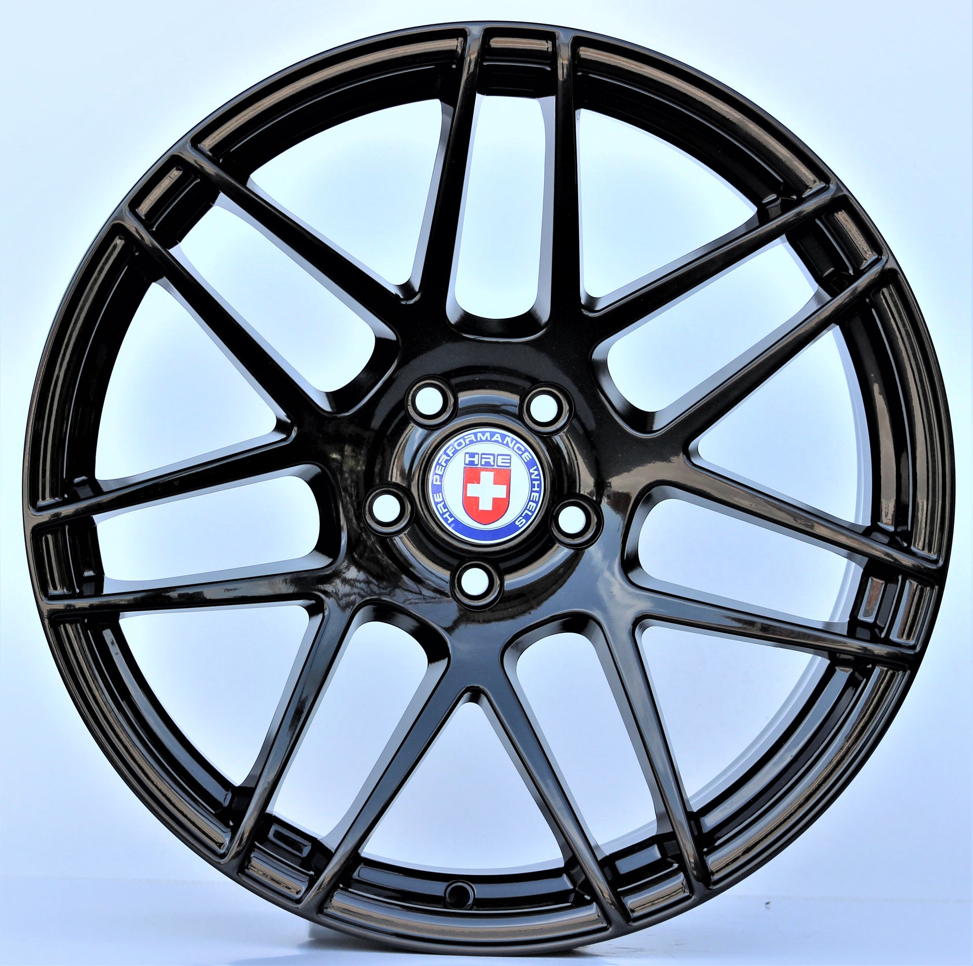 R1 Wheels 19 inç 5*114.3 ET38 Siyah Jant Takımı (J-202) - KolayOto