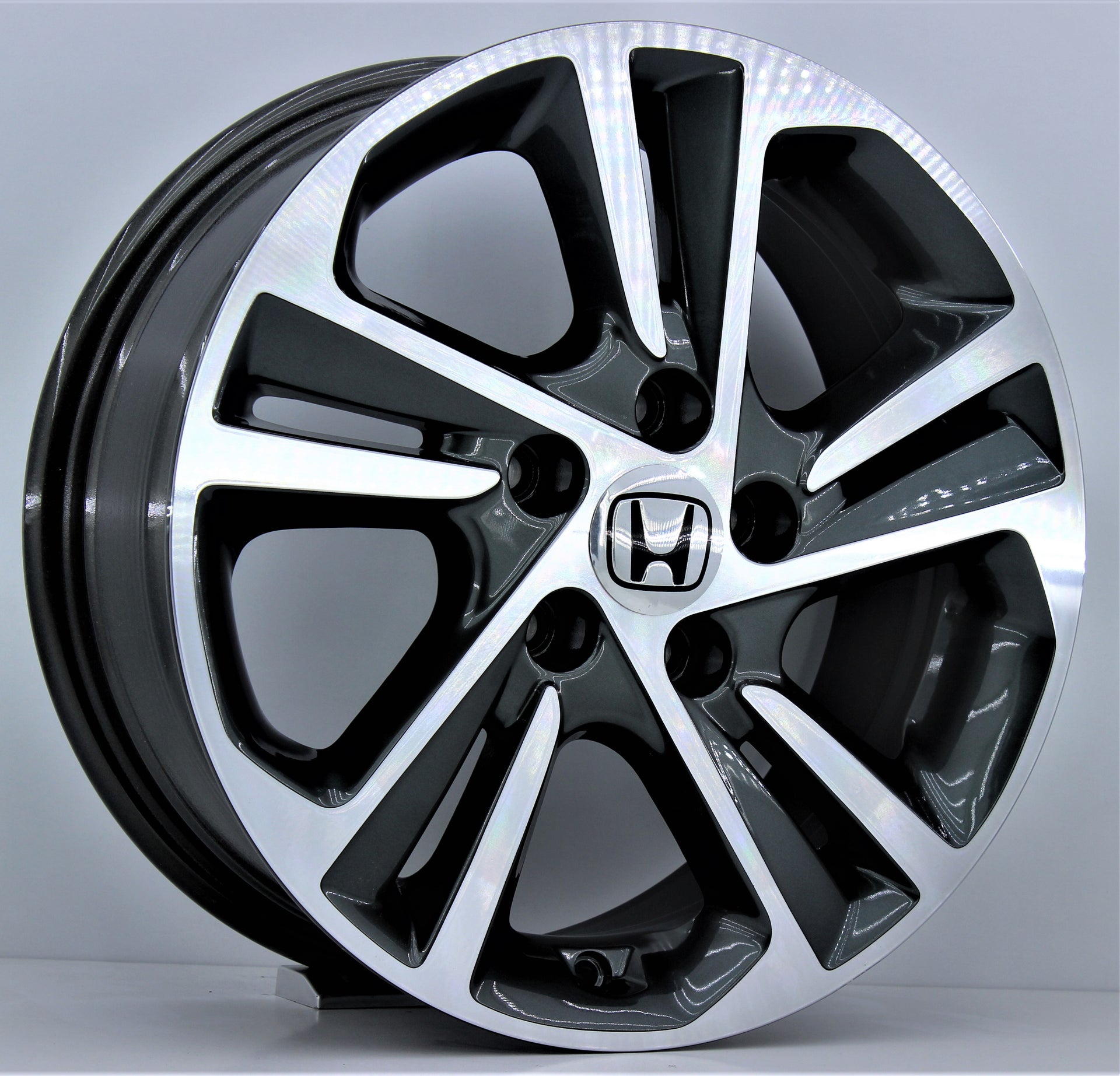 R1 Wheels 16 inç 5*114.3 ET40 Füme Jant Takımı (J-963) - KolayOto