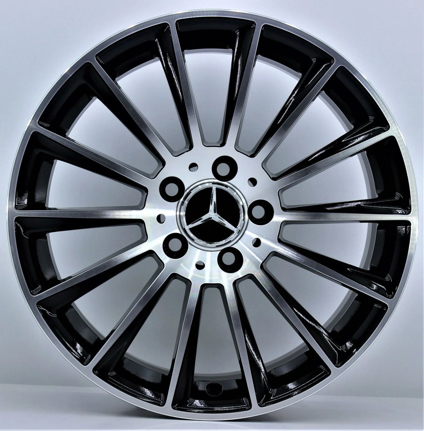 R1 Wheels 18 inç 5*112 ET35 Siyah Jant Takımı (J-1319) - KolayOto