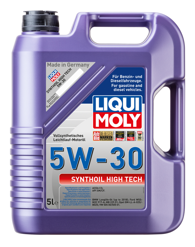 Liqui Moly Synthoil High Tech 5W-30 Motor Yağı (5 Litre) - 20959 - KolayOto