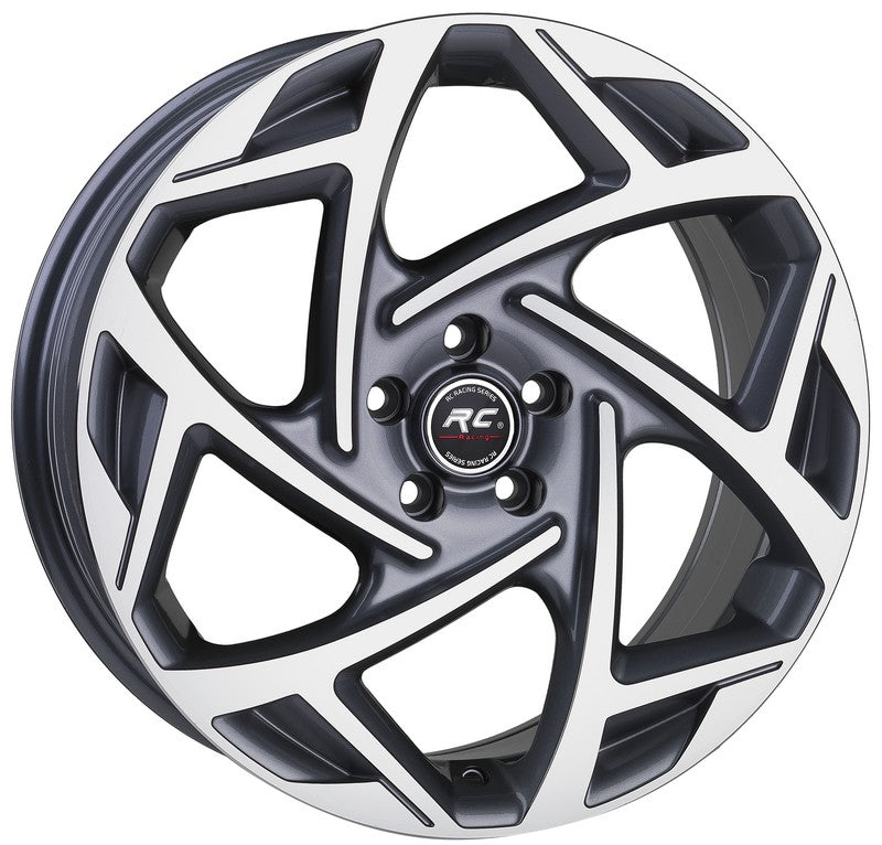 R1 Wheels 19 inç 5*112 ET45 Füme Jant Takımı (J-986) - KolayOto