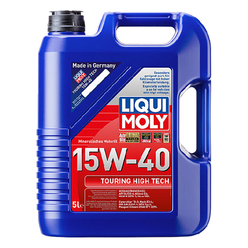 Liqui Moly Touring High Tech 15W40 Motor Yağı (5 Litre) 1862 - KolayOto