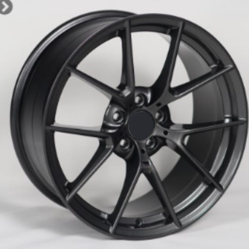 R1 Wheels 19 inç 5*112 ET30 Füme Jant Takımı (J-3697) - KolayOto