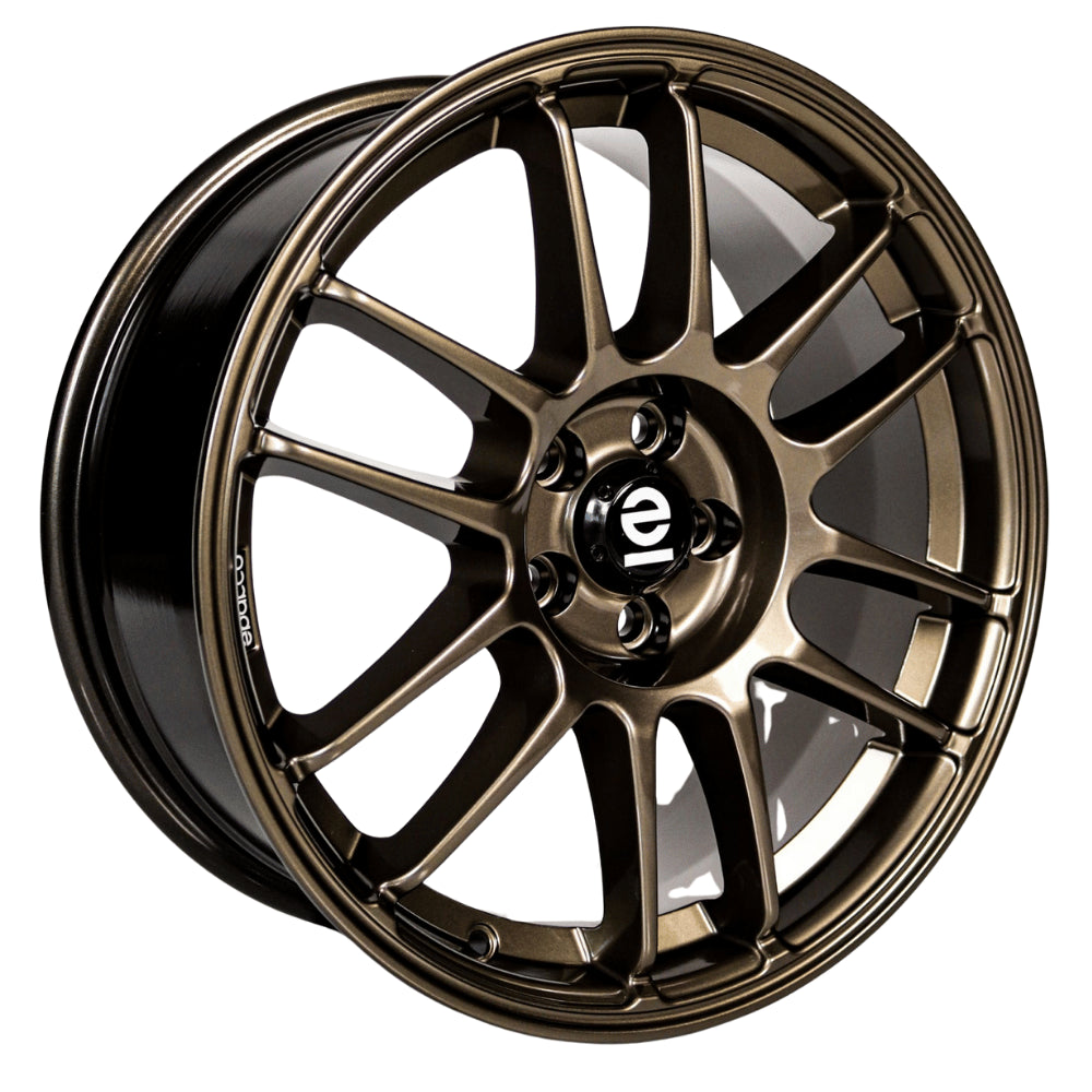 R1 Wheels 17 inç 4*100 ET35 Bronz Jant Takımı (J-3678)