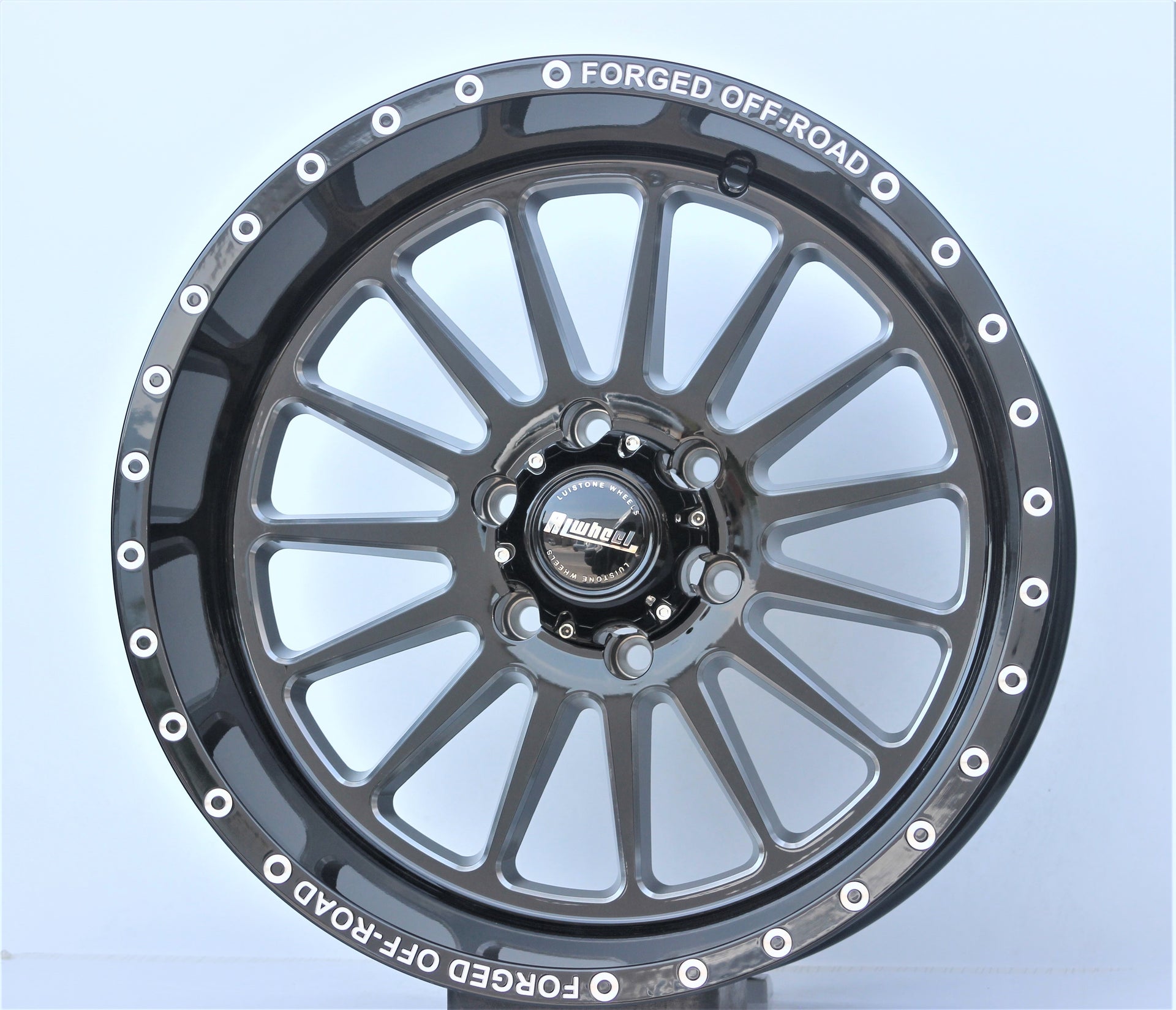 R1 Wheels 20 inç 6*139.7 ET44 Siyah Jant Takımı (J-2097) - KolayOto