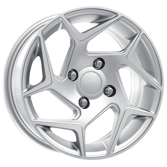 R1 Wheels 14 inç 4*100 ET35 Metalik Gri Jant Takımı (J-414) - KolayOto