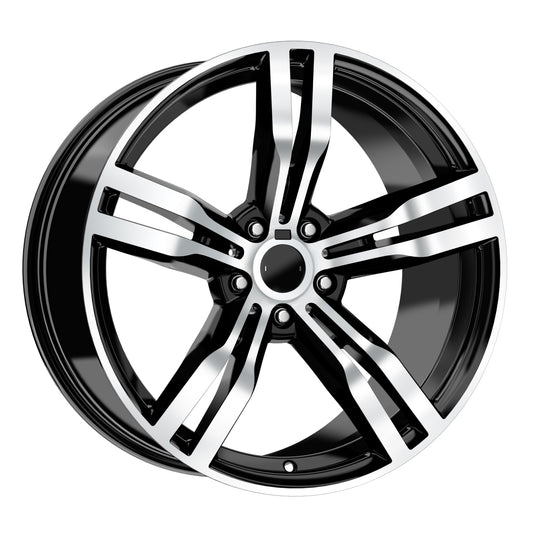 R1 Wheels 19 inç 5*120 ET30 Parlak Siyah Jant Takımı (J-4259)